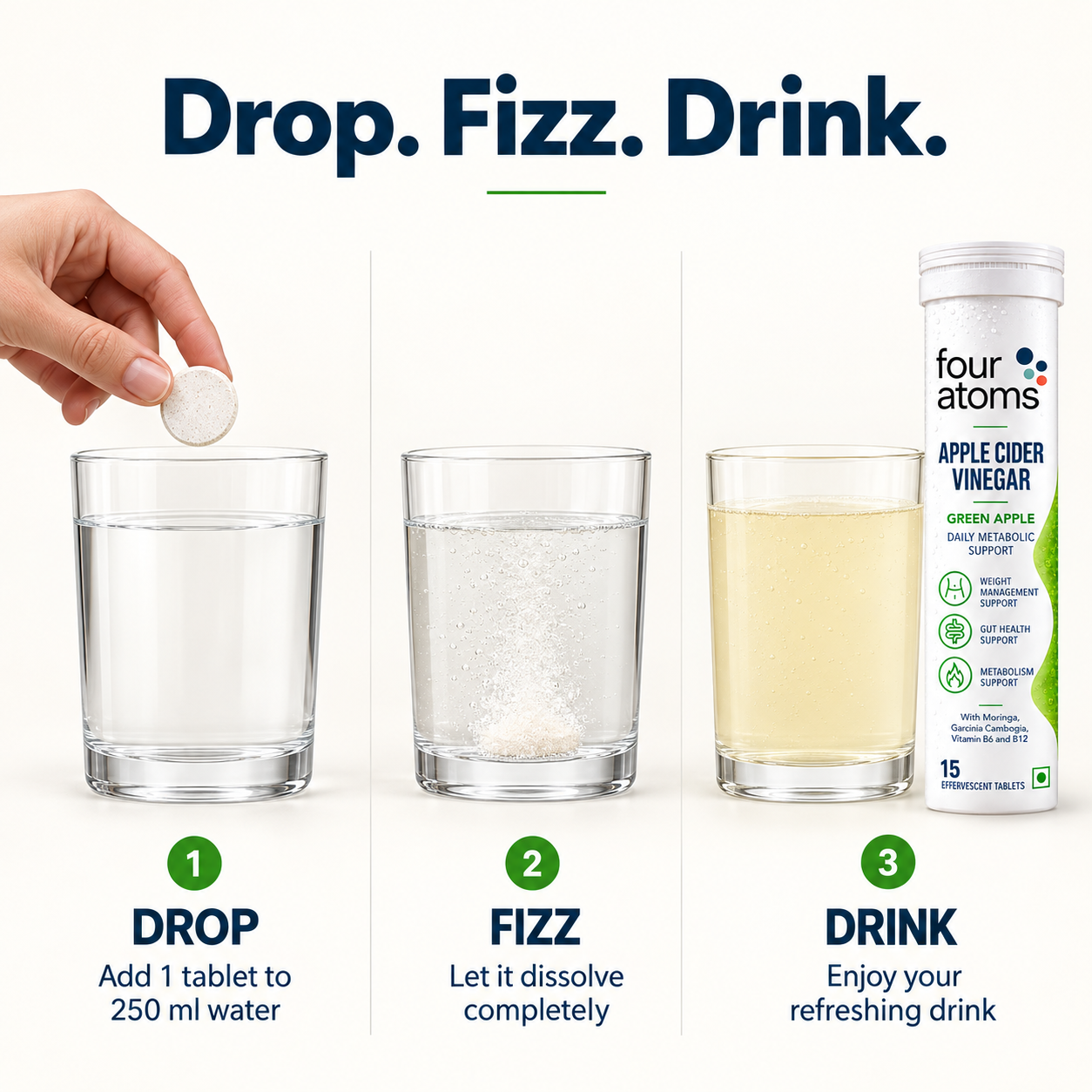 Apple Cider Vinegar Effervescent Tablets