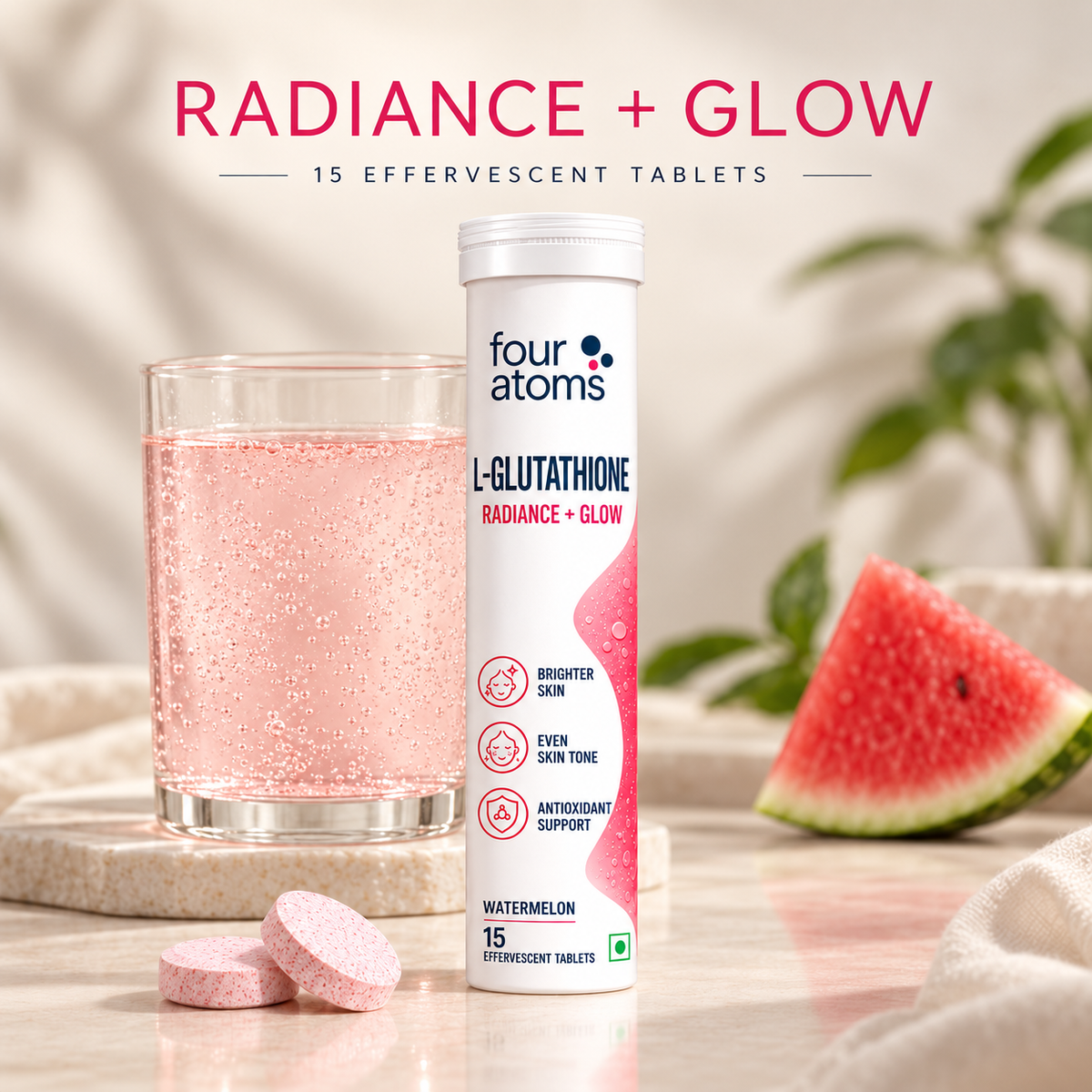 Radiance Glow Glutathione Effervescent Tablets