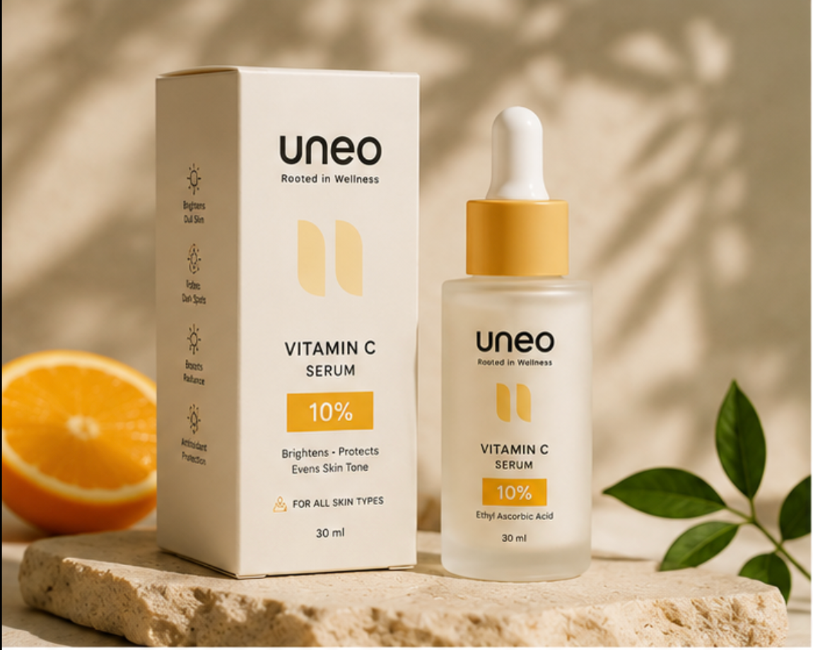 Uneo Vitamin C Serum 10% Ethyl Ascorbic Acid — 30ml
