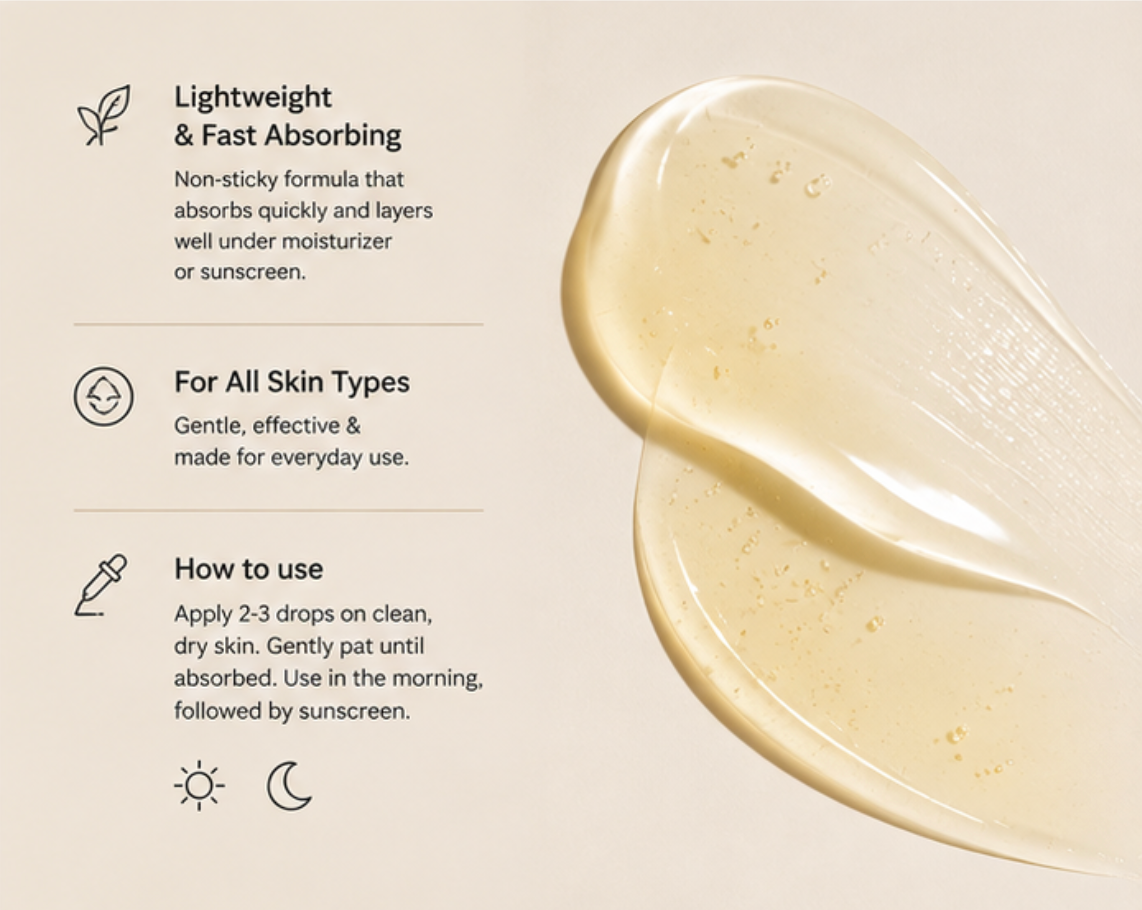 Uneo Vitamin C Serum 10% Ethyl Ascorbic Acid — 30ml